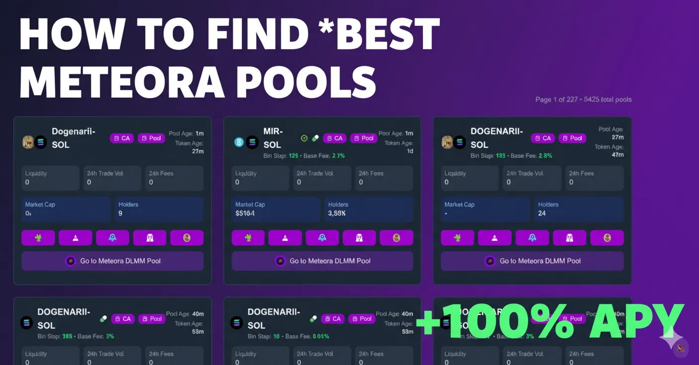 How to find the best Meteora Pools