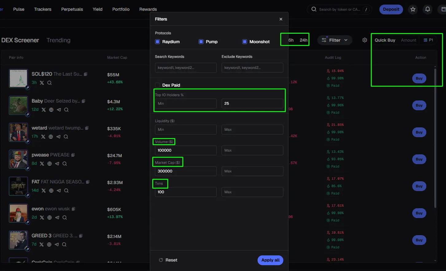 axiom dashboard overview